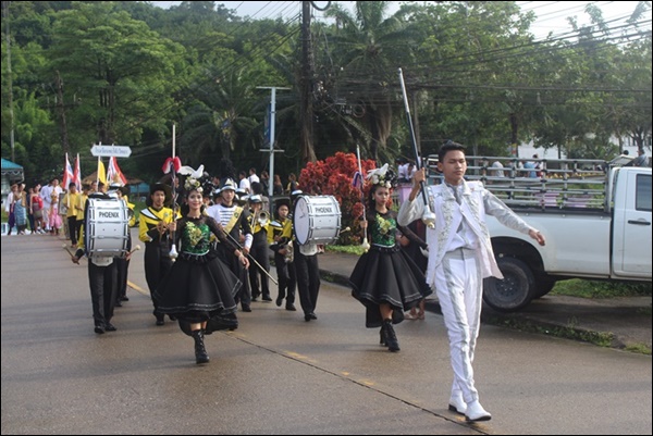 กิจกรรมพิธีเปิดกีฬานักเรียนต้านภัยยาเสพติด ประจำปี2560
